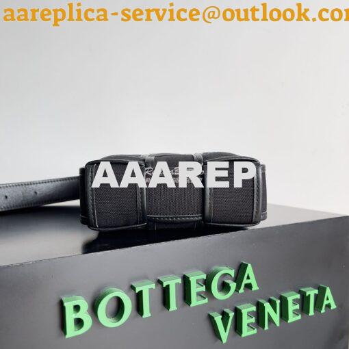 Replica Bottega Veneta BV Cassette Phone Pouch 742996 black 3