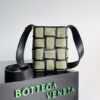 Replica Bottega Veneta BV Cassette Phone Pouch 742996 crocodile green