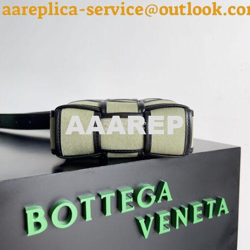 Replica Bottega Veneta BV Cassette Phone Pouch 742996 crocodile green 3