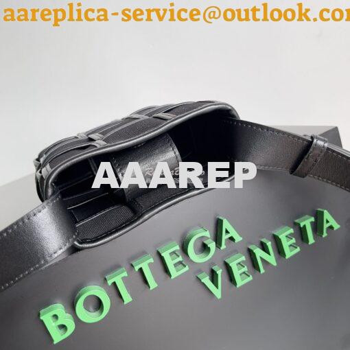 Replica Bottega Veneta BV Cassette Phone Pouch 742996 black 8