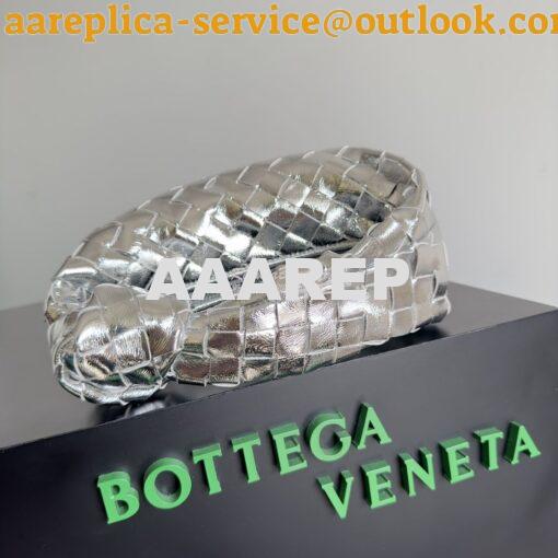 Replica Bottega Veneta BV Mini Jodie 651876 Metallic Silver 2