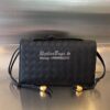Replica Bottega Veneta BV Trio Pouch On Strap in Lambskin 717435 Cob 9