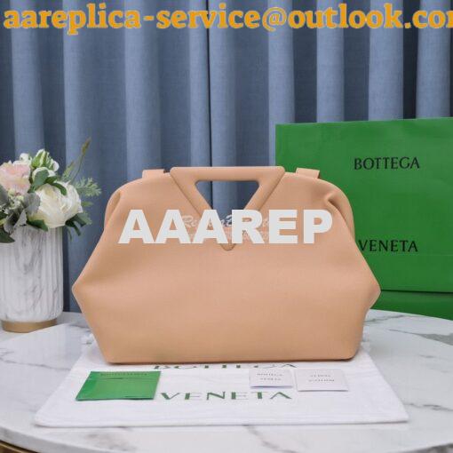 Replica Bottega Veneta BV Point Medium Leather Top Handle Bag 652446 A