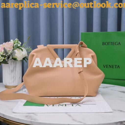 Replica Bottega Veneta BV Point Medium Leather Top Handle Bag 652446 A 2
