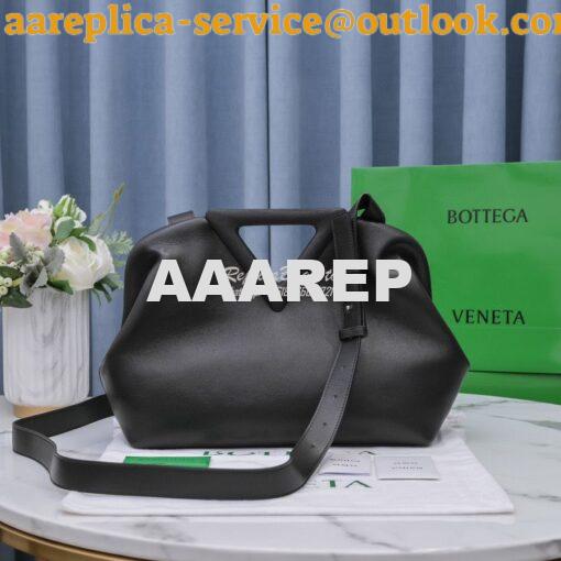 Replica Bottega Veneta BV Point Medium Leather Top Handle Bag 652446 B 2