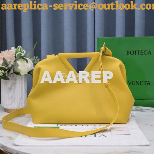 Replica Bottega Veneta BV Point Medium Leather Top Handle Bag 652446 B 2