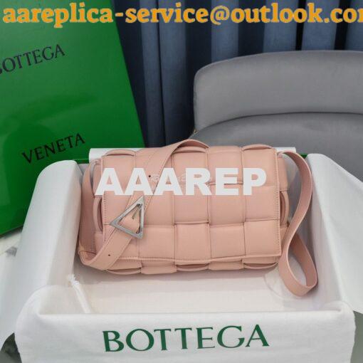 Replica Bottega Veneta BV Padded Cassette Bag in Light Pink Lambskin 5