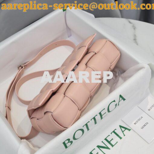 Replica Bottega Veneta BV Padded Cassette Bag in Light Pink Lambskin 5 4