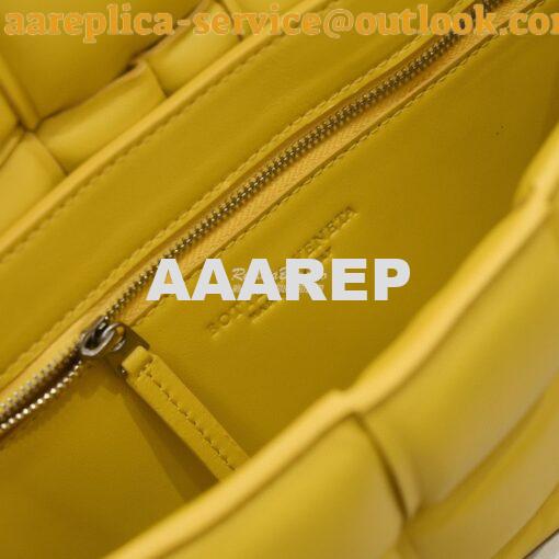 Replica Bottega Veneta BV Padded Cassette Bag in Yellow Lambskin 59197 8
