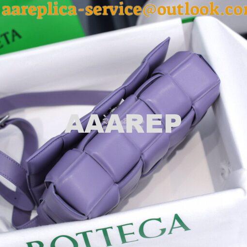Replica Bottega Veneta BV Padded Cassette Bag in Lavender Lambskin 591 3