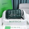 Replica Bottega Veneta BV Padded Cassette Bag in Dark Green Lambskin 5