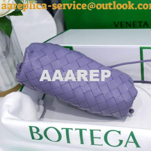 Replica Bottega Veneta BV The Pouch 20 Intrecciato 585852 Lavender 4