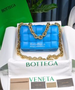 Replica  Bottega Veneta BV The Chain Cassette 631421 Blue