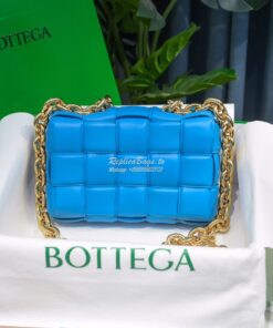 Replica  Bottega Veneta BV The Chain Cassette 631421 Blue 2