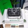 Replica  Bottega Veneta BV The Chain Cassette 631421 Black w Silver Ch