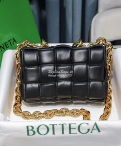 Replica  Bottega Veneta BV The Chain Cassette 631421 Black 2