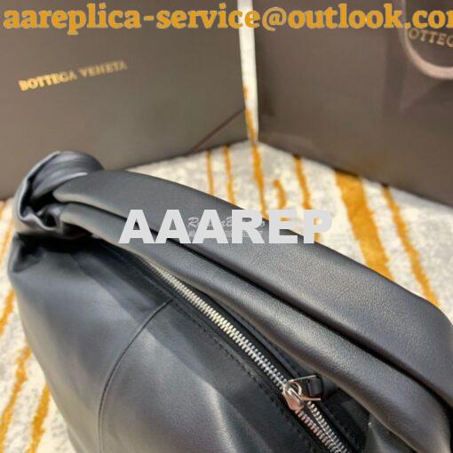 Replica Bottega Veneta BV Mini Bag Top Handle with Knot 629635 Black 6