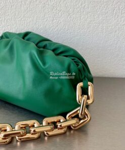 Replica Bottega Veneta The Chain Pouch 620230 Green 2