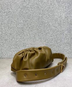 Replica Bottega Veneta The Body Pouch Crossbody Bag 620954 Mustard 2