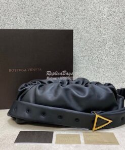 Replica Bottega Veneta The Body Pouch Crossbody Bag 620954 Black