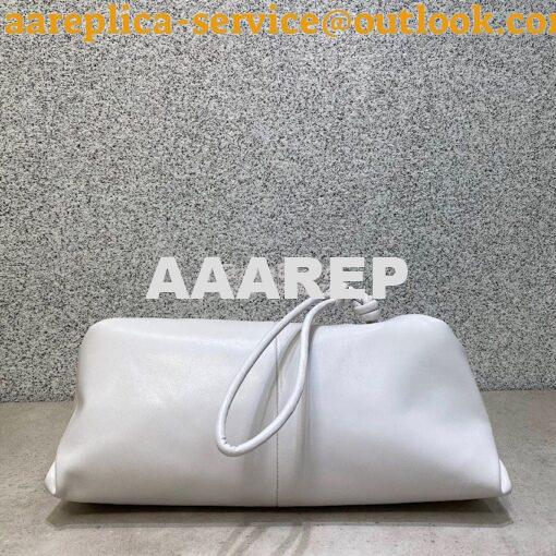 Replica Bottega Veneta Angular Clutch Bag 622712 Bianco 3