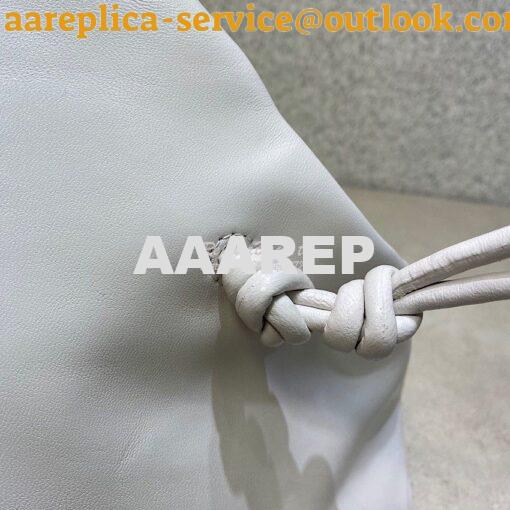 Replica Bottega Veneta Angular Clutch Bag 622712 Bianco 4