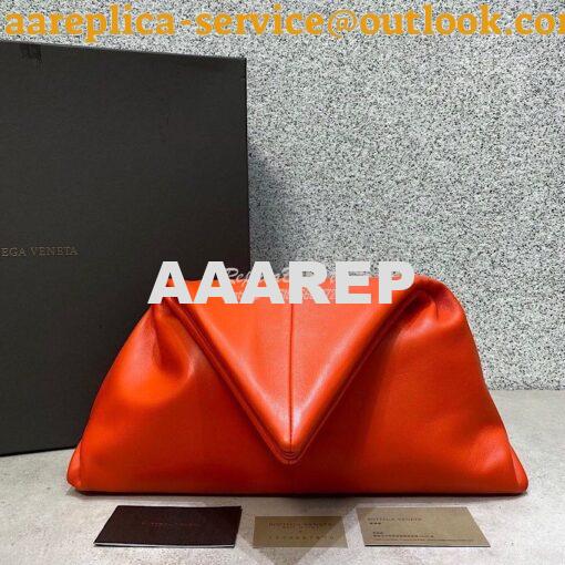Replica Bottega Veneta Angular Clutch Bag 622712 Orange