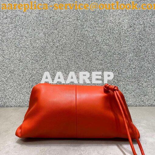 Replica Bottega Veneta Angular Clutch Bag 622712 Orange 3