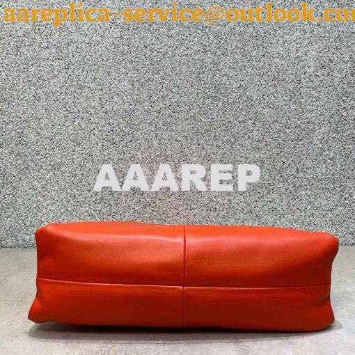 Replica Bottega Veneta Angular Clutch Bag 622712 Orange 4