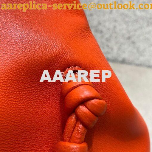 Replica Bottega Veneta Angular Clutch Bag 622712 Orange 5