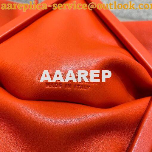 Replica Bottega Veneta Angular Clutch Bag 622712 Orange 7