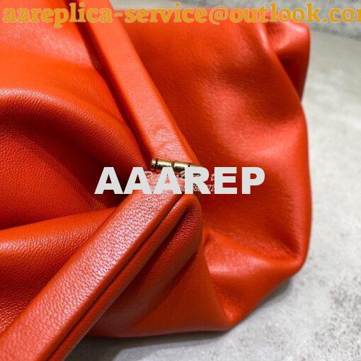 Replica Bottega Veneta Angular Clutch Bag 622712 Orange 8