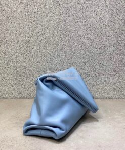 Replica Bottega Veneta Angular Clutch Bag 622712 Ice Blue 2