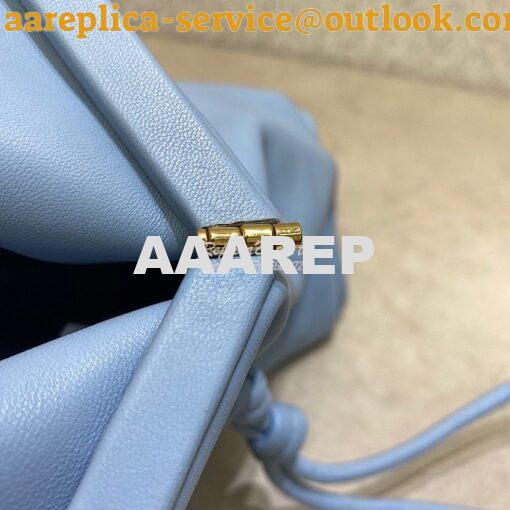 Replica Bottega Veneta Angular Clutch Bag 622712 Ice Blue 7