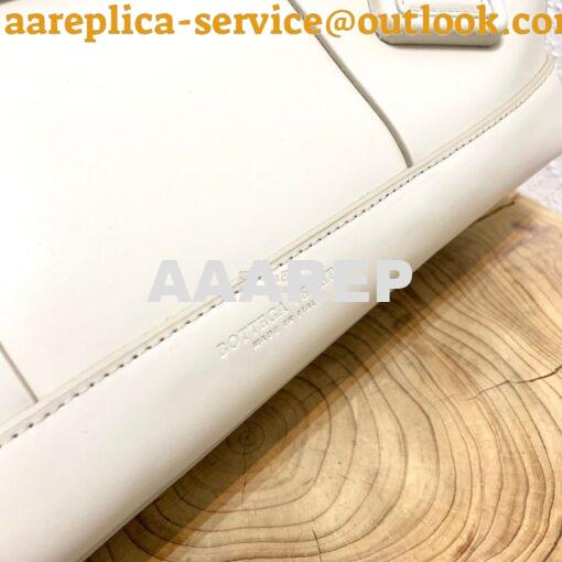 Replica Bottega Veneta BV Arco 56 Bag In French Calf 573400 White 5