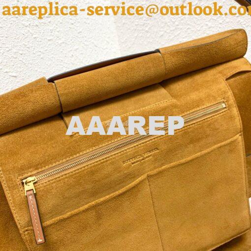 Replica Bottega Veneta BV Arco 56 Bag In French Calf 573400 Brown 8