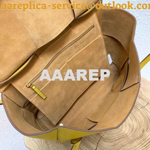 Replica Bottega Veneta BV Arco 48 Bag In French Calf 575941 Yellow 7
