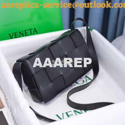 Replica Bottega Veneta BV Cassette Bag in Maxi Intreccio Bag 578004 Bl 2
