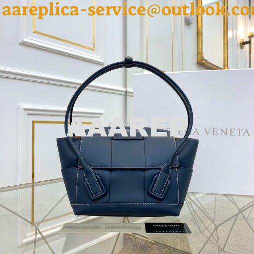 Replica Bottega Veneta BV Arco 33 Bag In French Calf 575943 Blue