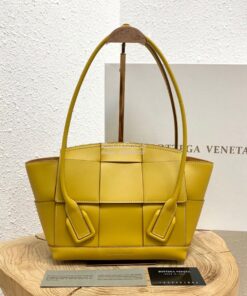 Replica Bottega Veneta BV Arco 33 Bag In French Calf 575943 Yellow