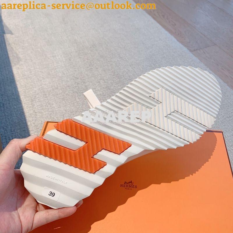 Replica Hermes Men Female Depart Sneaker Knit And Calfskin H212918Z ii 40 Replica Hermes Men Female Depart Sneaker Knit And Calfskin H212918Z ii 40