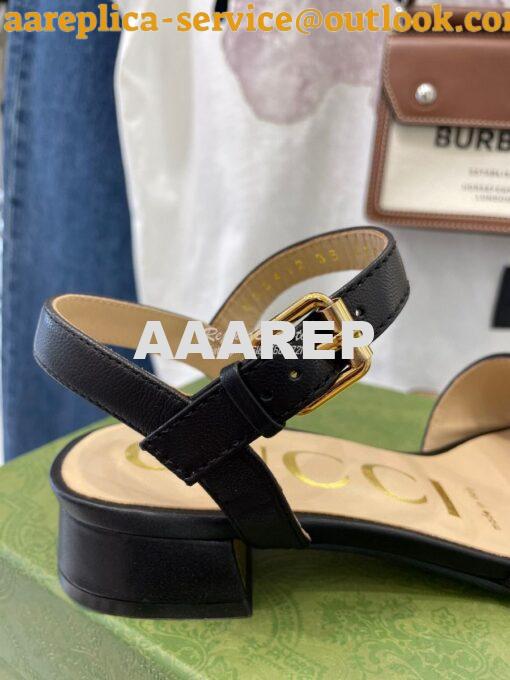 Replica Gucci Women's Sandal With Horsebit 655413 23