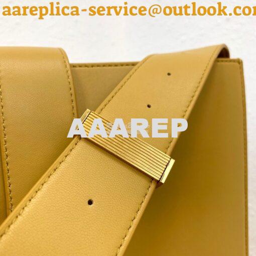 Replica Bottega Veneta BV Marie Shoulder Bag in Nappa 578344 Yellow 8