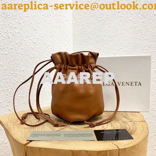 Replica Bottega Veneta BV Drawstring Pouch in Nappa Leather 583774 Woo