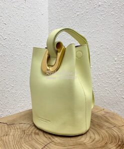 Replica Bottega Veneta BV Drop Bag in Nappa Leather 576804 Lemon 2