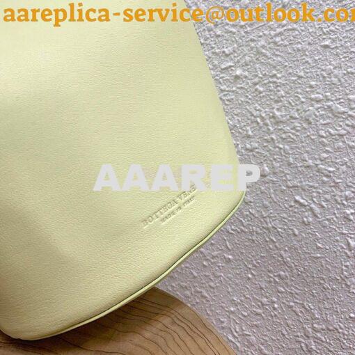 Replica Bottega Veneta BV Drop Bag in Nappa Leather 576804 Lemon 3