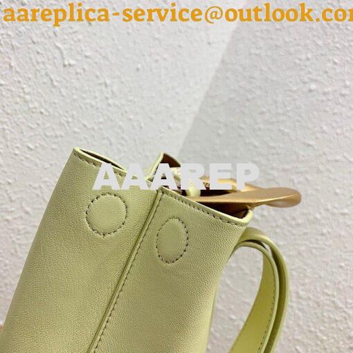 Replica Bottega Veneta BV Drop Bag in Nappa Leather 576804 Lemon 5