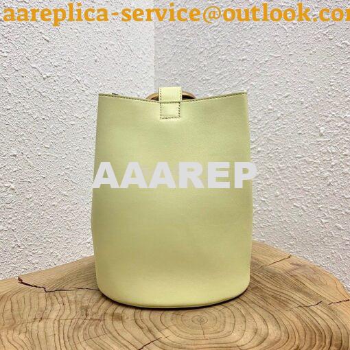 Replica Bottega Veneta BV Drop Bag in Nappa Leather 576804 Lemon 8