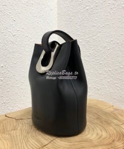 Replica Bottega Veneta BV Drop Bag in Nappa Leather 576804 Black 2
