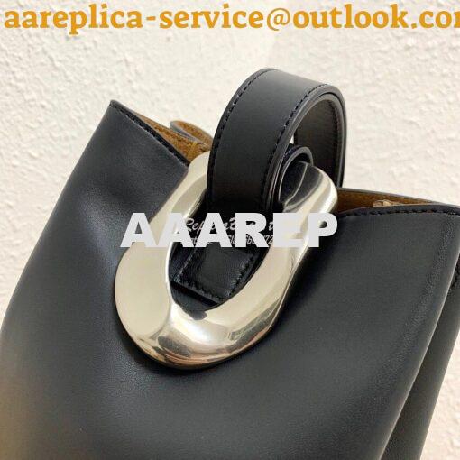 Replica Bottega Veneta BV Drop Bag in Nappa Leather 576804 Black 3